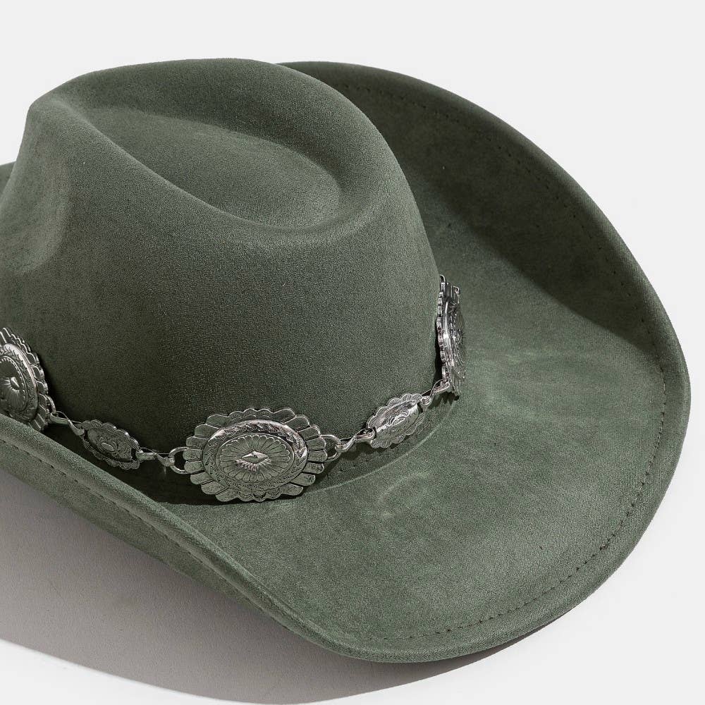 Western Concho Cowboy Hat