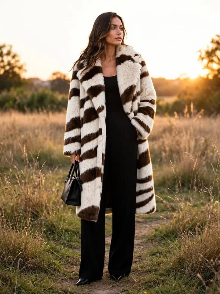 Signature Stripe Coat