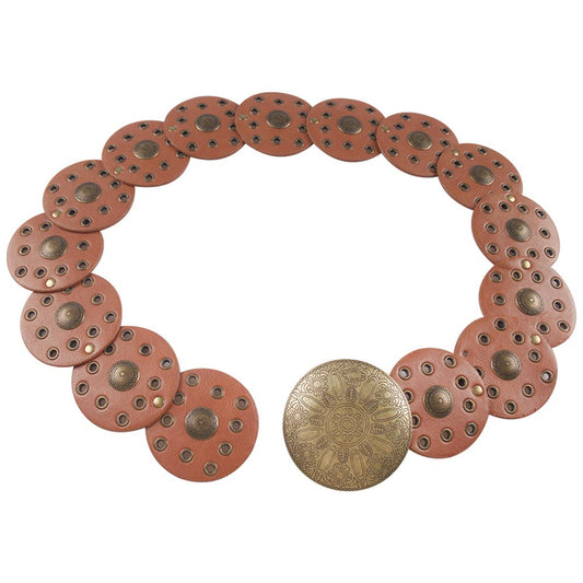 VINTAGE WESTERN STYLE ROUND Y2K BELT, TTB 232