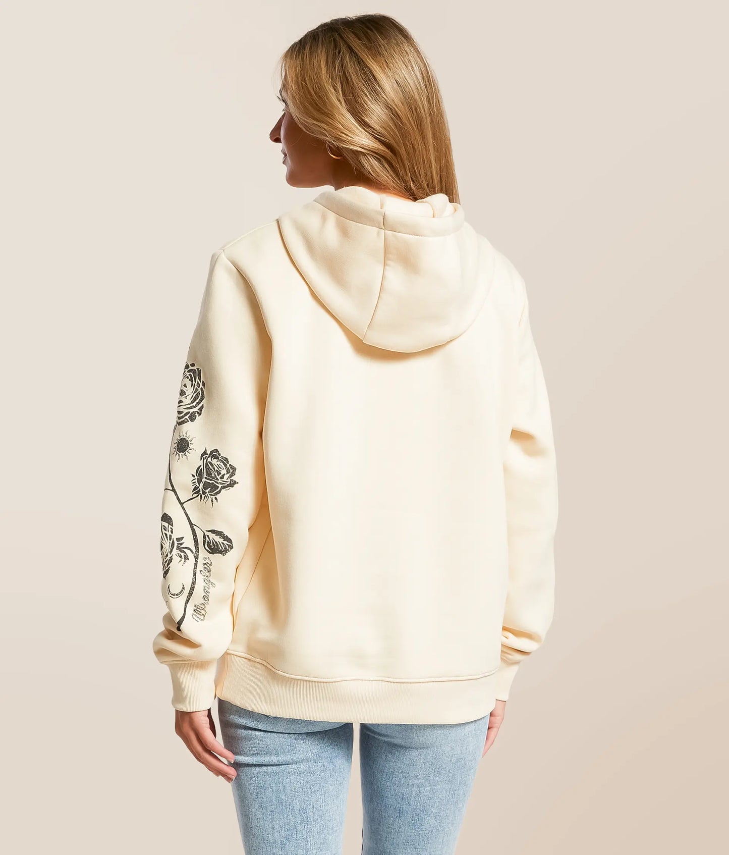 Wrangler® Long Sleeve Hoodie - Regular Fit- Roses