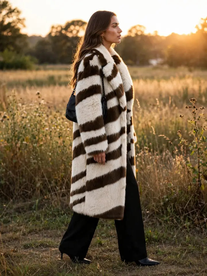 Signature Stripe Coat