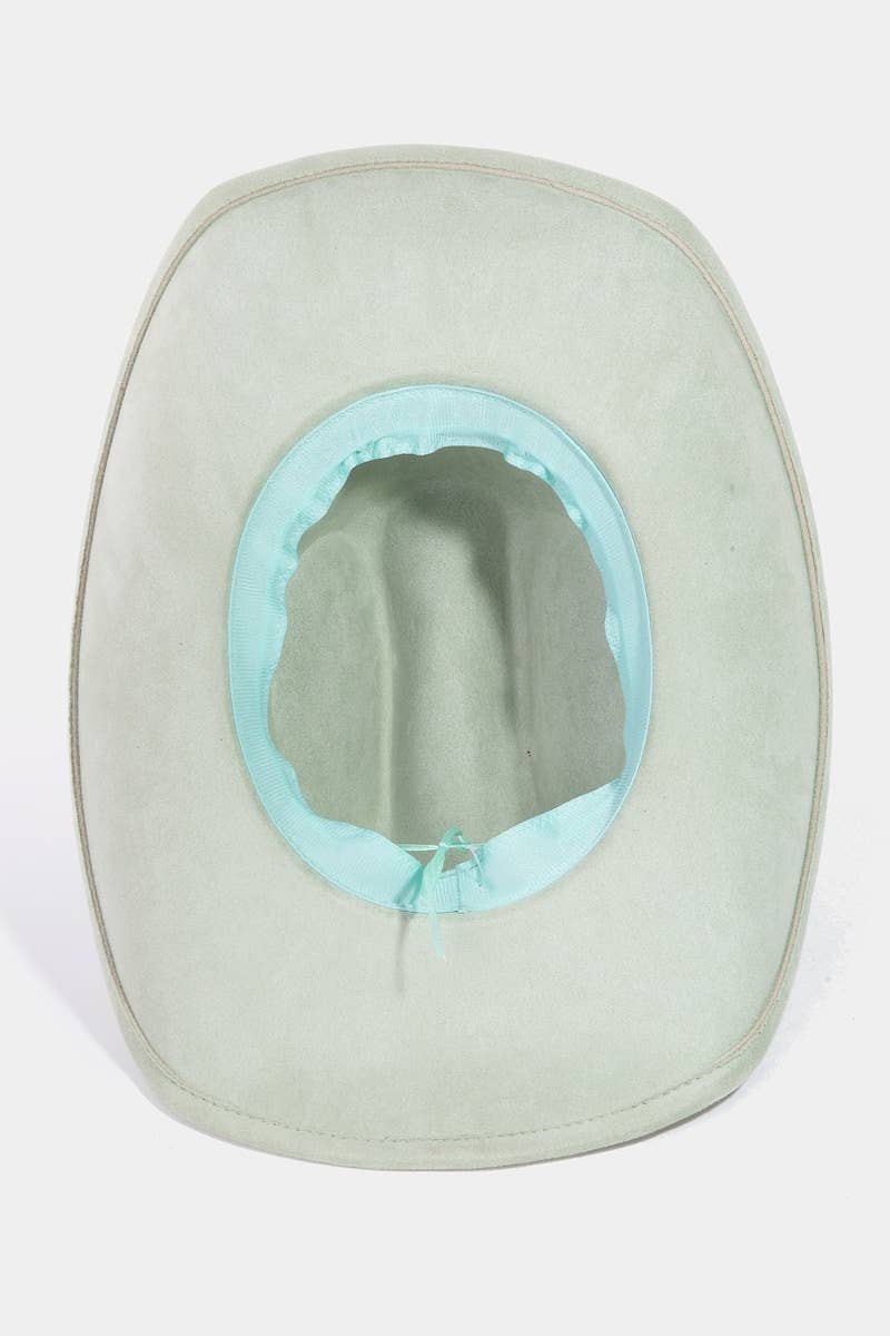 Western Intricate Border Pattern Band Cowboy Hat