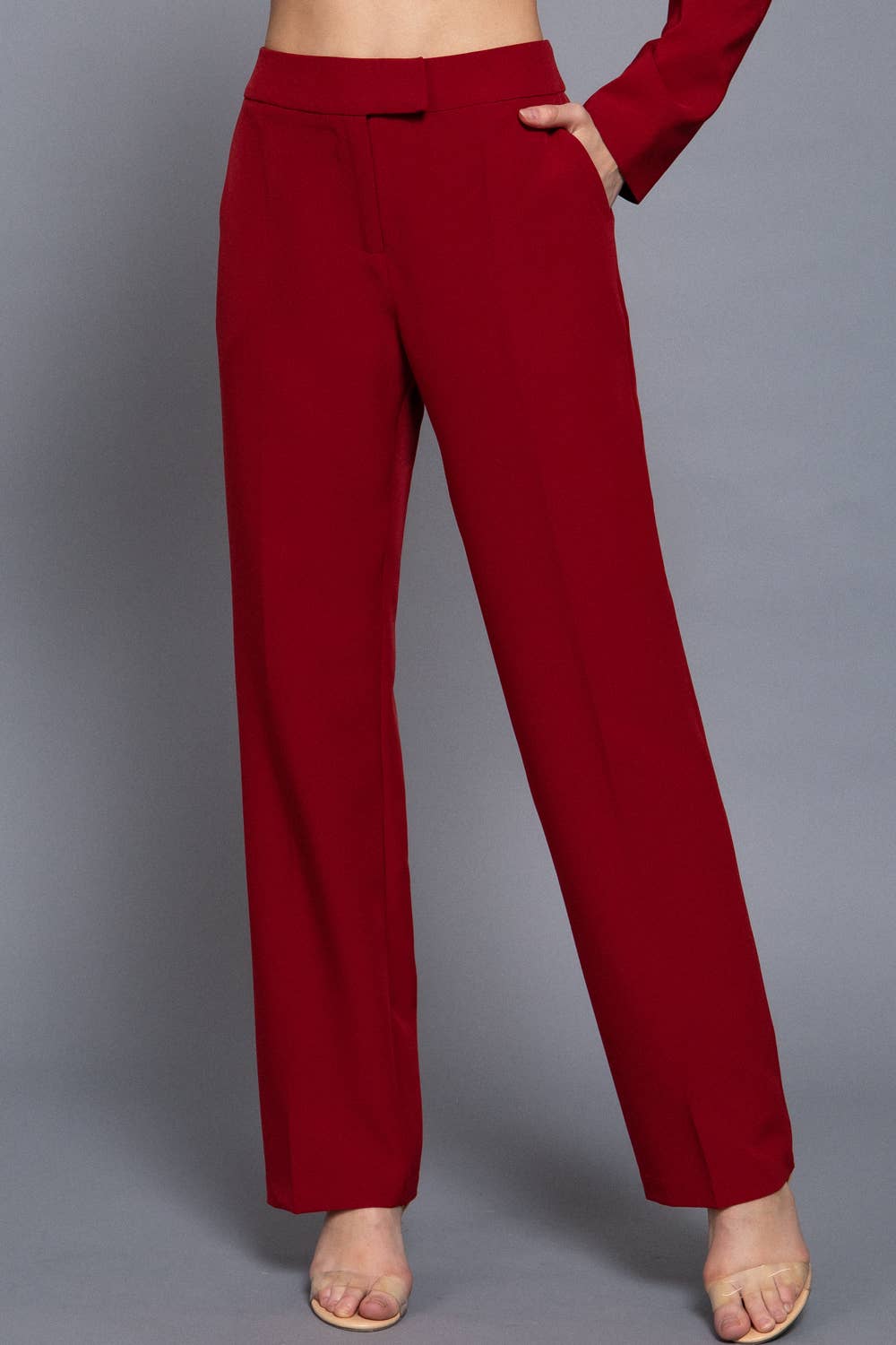 High Waist Long Pants