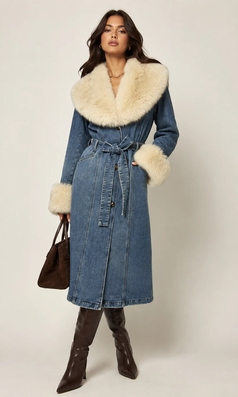 COALITION LA- WASHED BLUE-CREAM (The Winter Wanderlust)