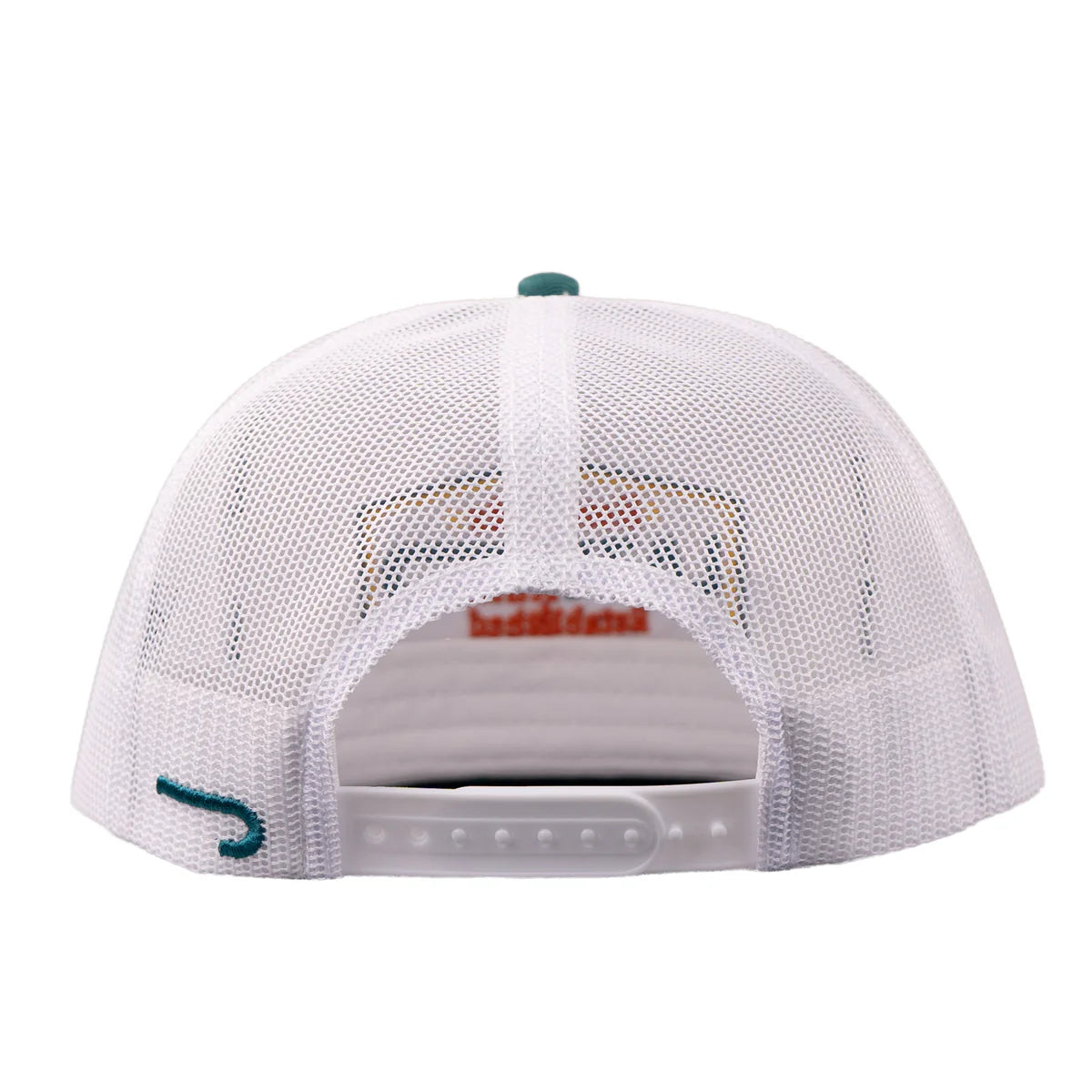 Lazy J Ranch White & Green Enchanted Classic Rope Trucker Hat