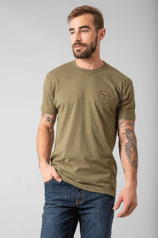 Shielded Trucker Shirt- MILITARY GREEN