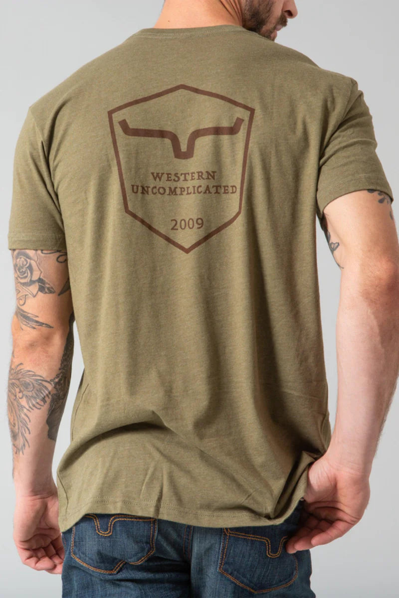 Shielded Trucker Shirt- MILITARY GREEN