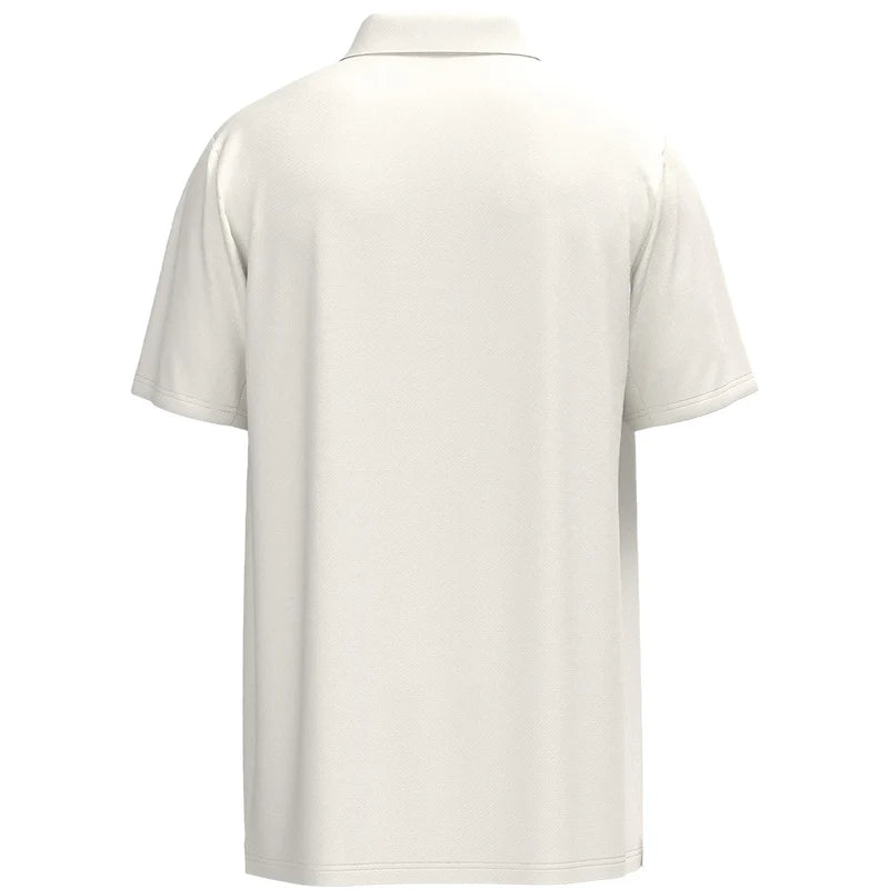 "The Drive" Polo Cream w/ Multi-Color Aztec