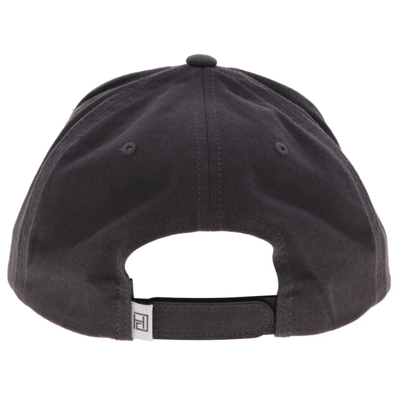 "Western Swing" Hat Grey w/ White Embroidery Logo