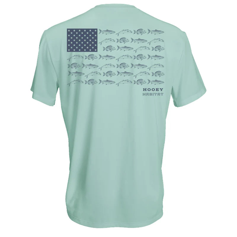 "Coast" Light Blue Performance Shirt