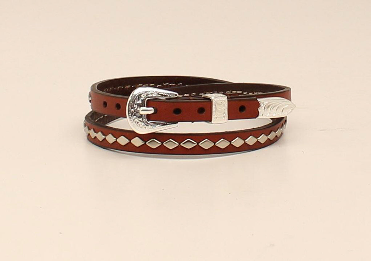 Hatband with Diamond Studs