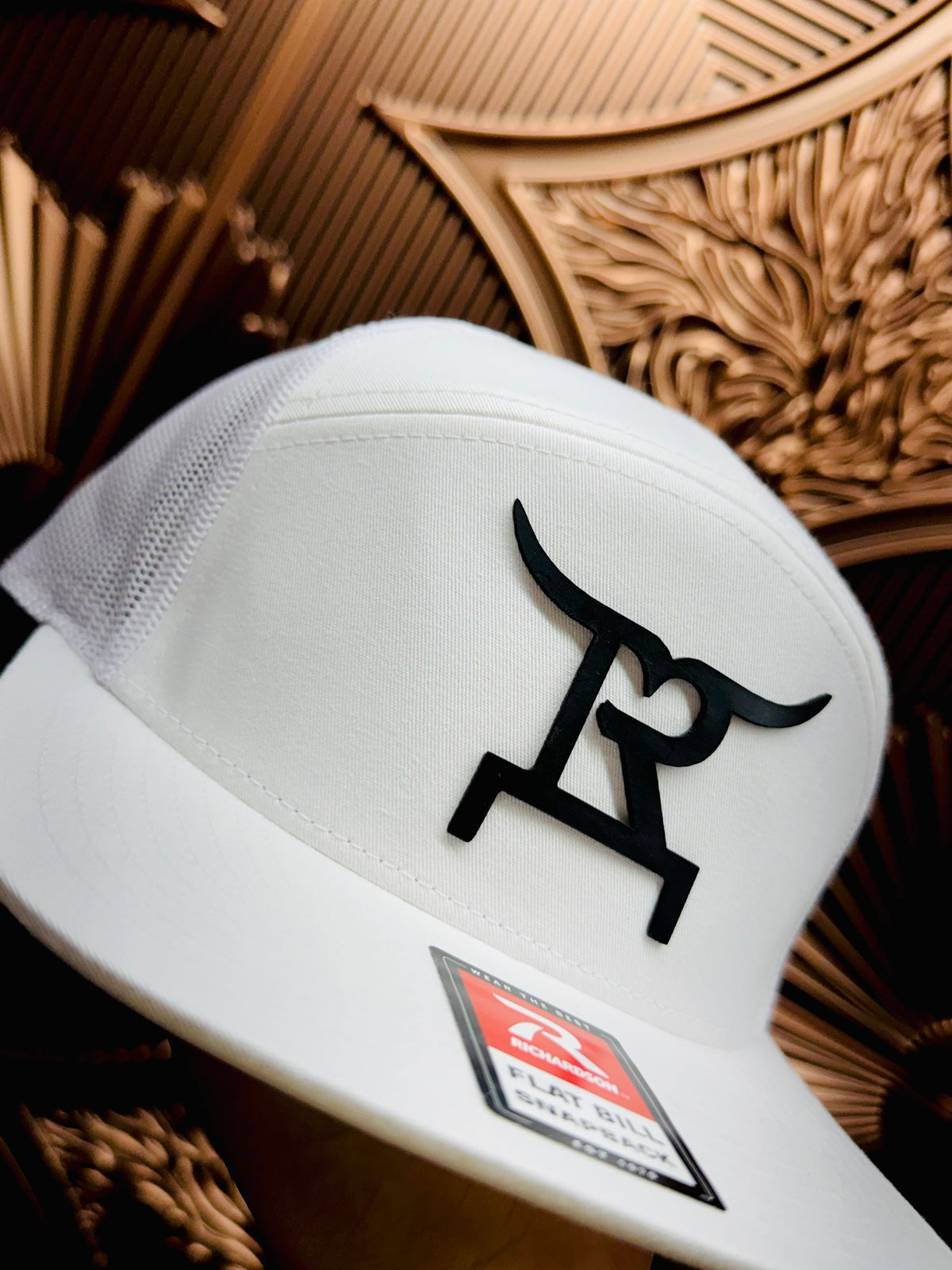 Rustic Ranch Wear White & Black Middle Logo