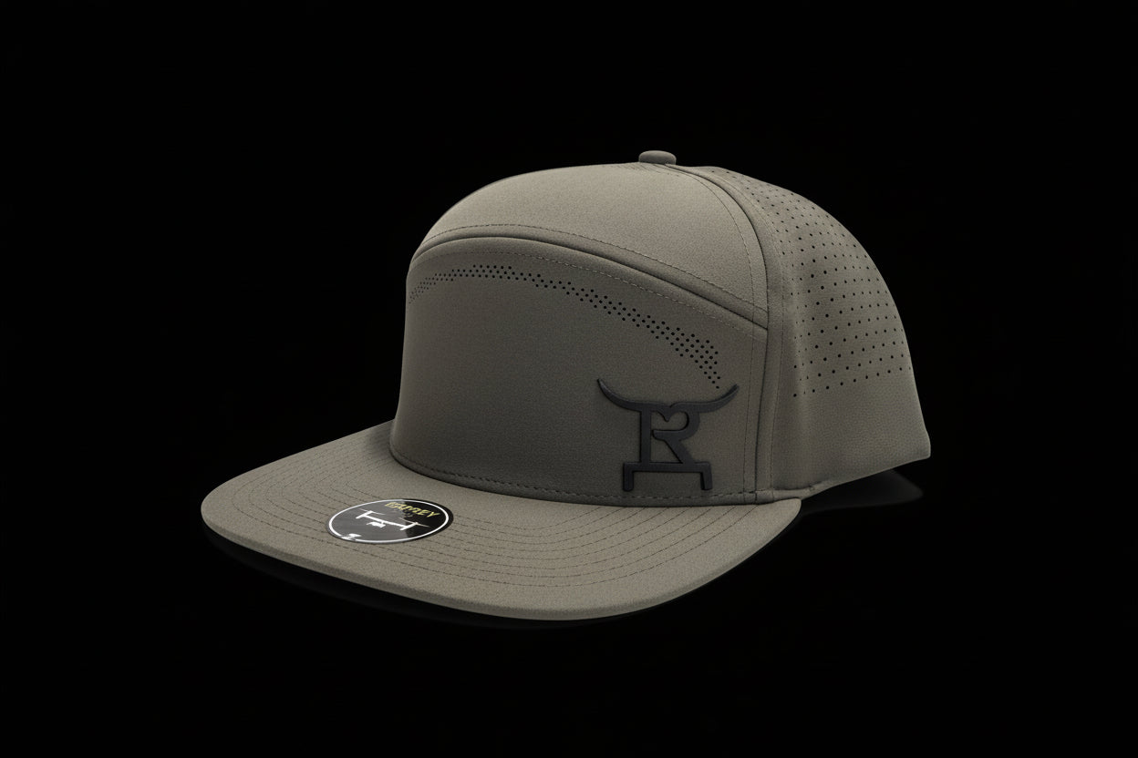 Rustic Ranch Wear- Zapped Headwear Osprey Elite Hat (Grey) SL