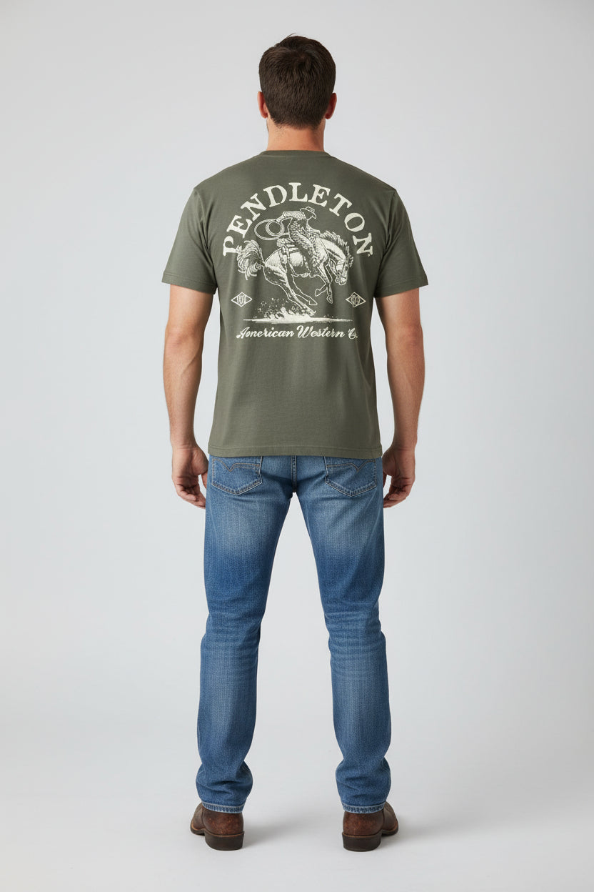 Pendleton Olive Green American Western Co.