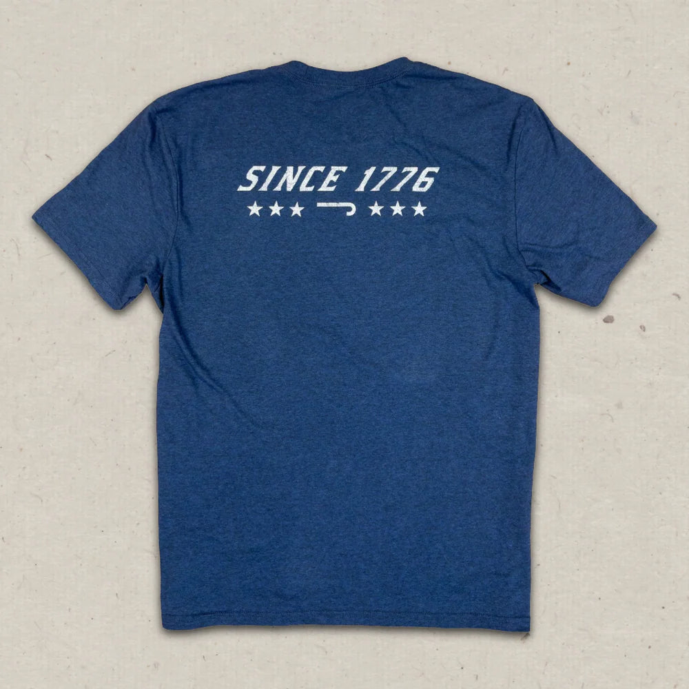 Lazy J Ranch Liberty Short Sleeve T-Shirt - Navy
