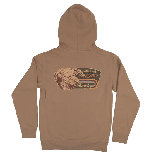 Lazy J Ranch Redford Long Sleeve Hoodie - Tan