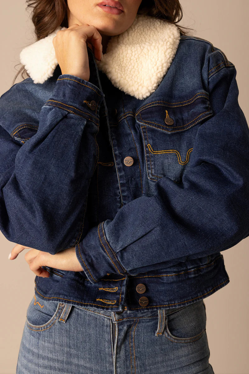 LEELA-sherpa denim