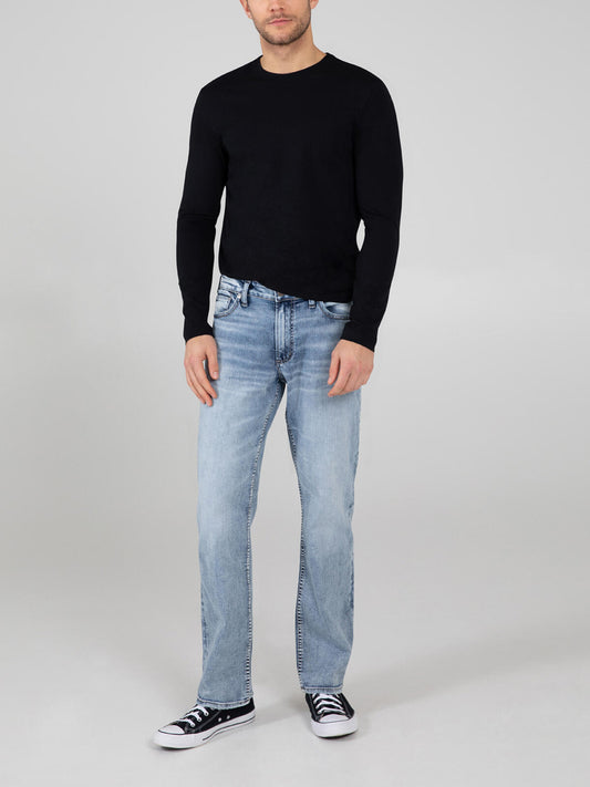 Grayson Easy Fit Straight Leg Jeans/Indigo