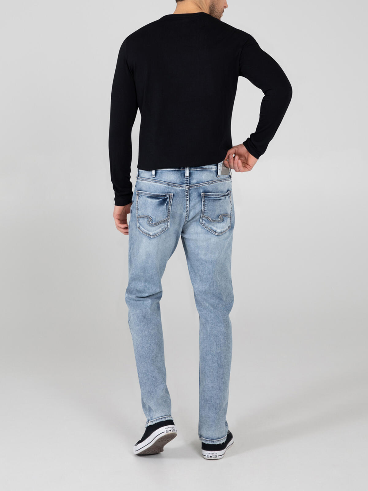 Grayson Easy Fit Straight Leg Jeans/Indigo