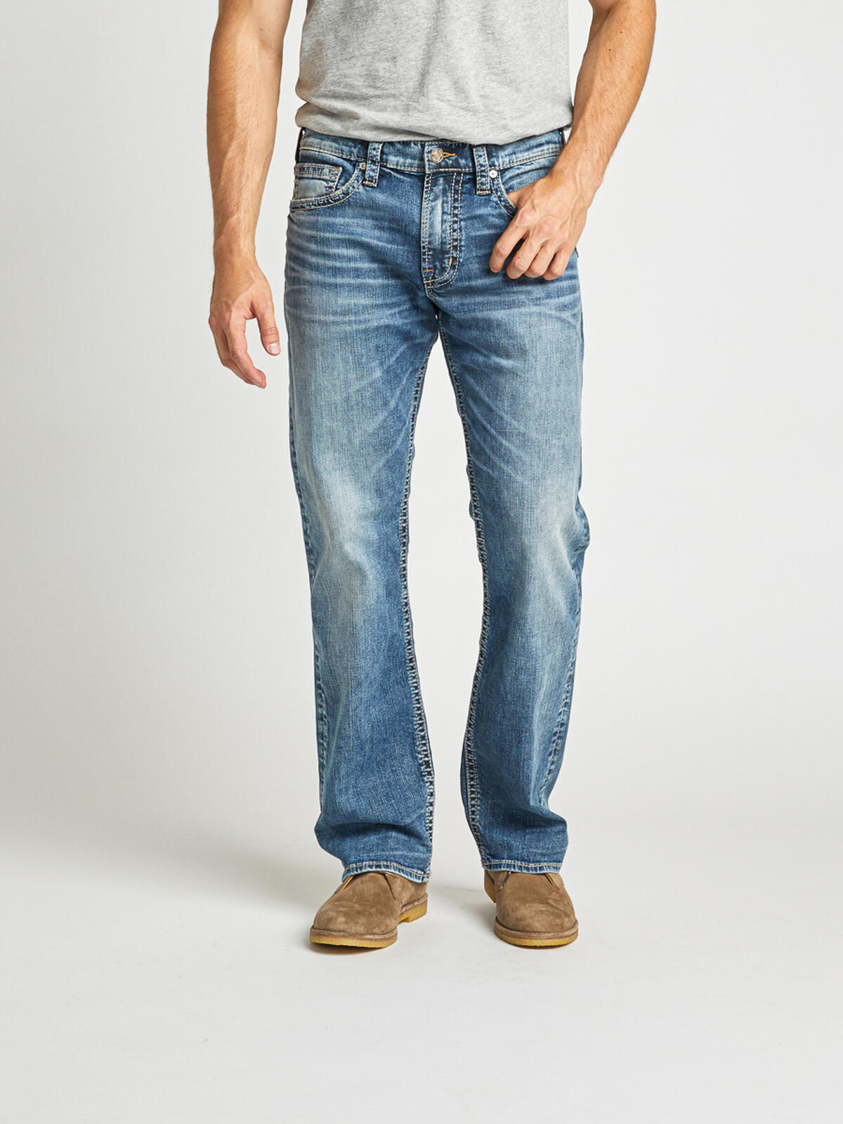 Zac Relaxed Fit Straight Leg Jeans