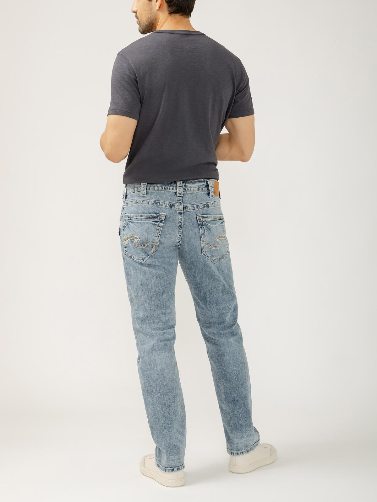 Eddie Relaxed Fit Slim Straight Jeans/Indigo