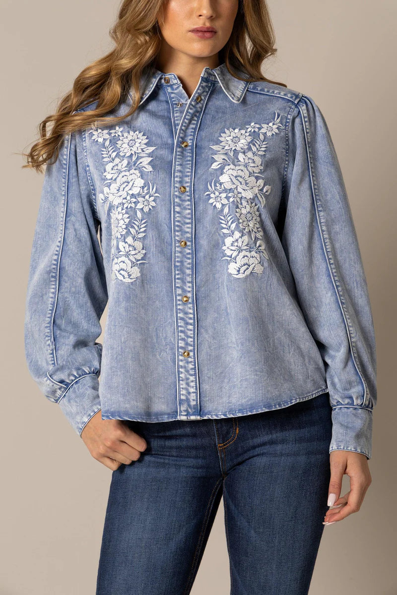 Mae Light Wash Indigo