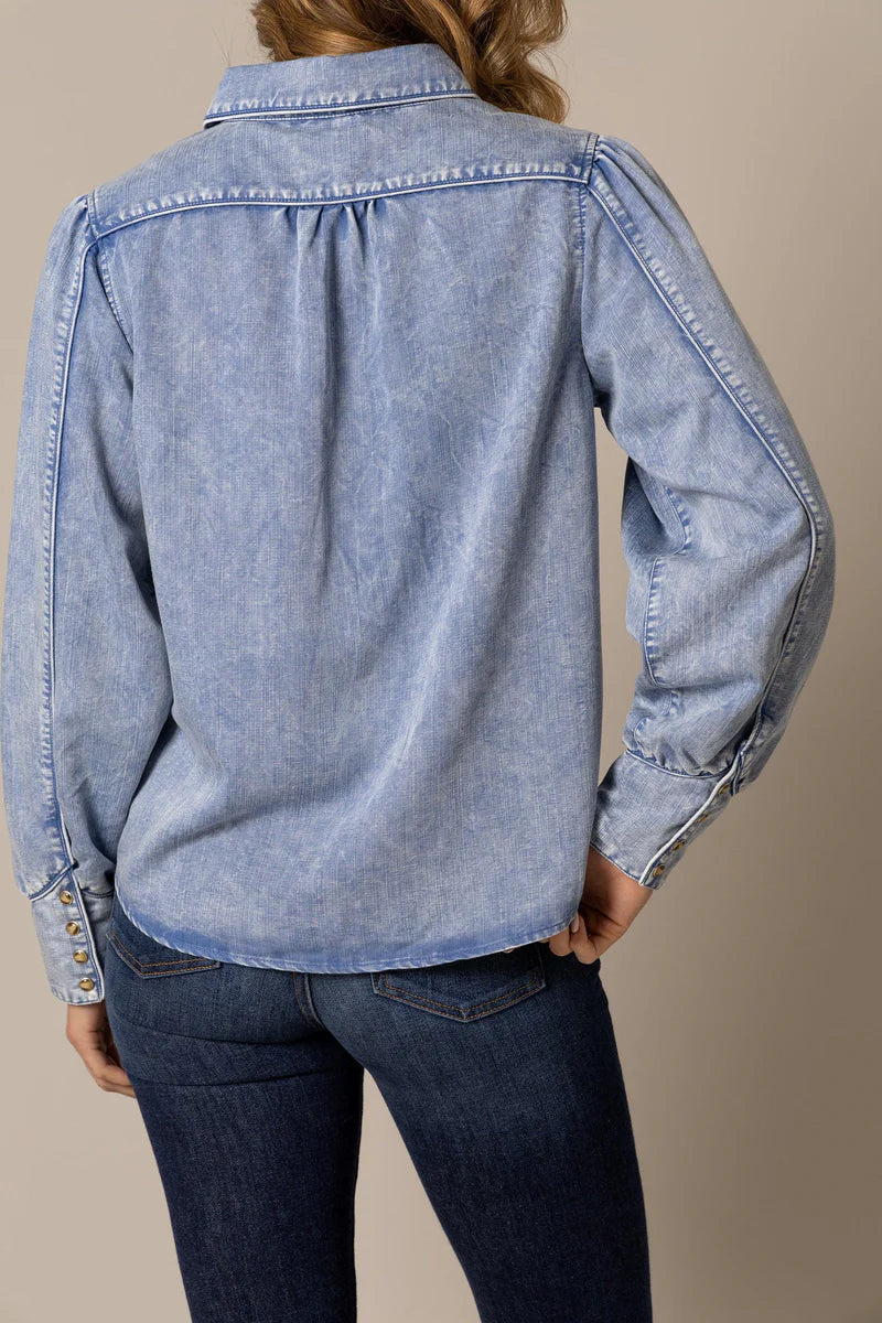 Mae Light Wash Indigo