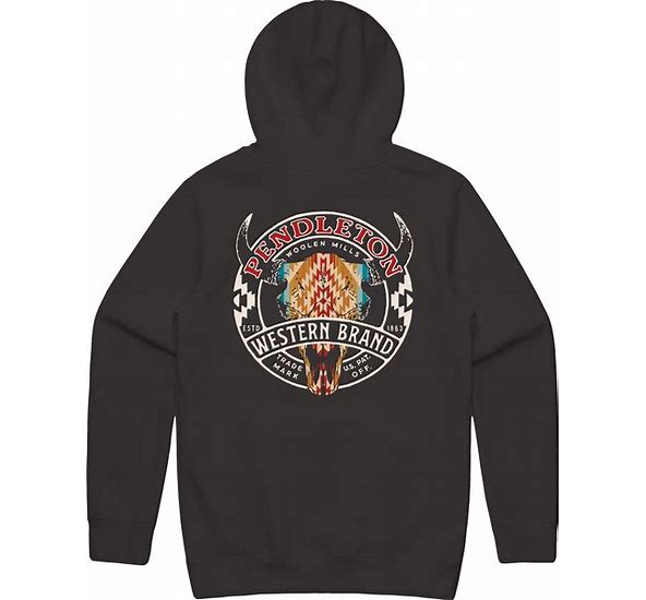 Men's Pendleton Heritage Graphic Hoodie Vintage Black/Multi