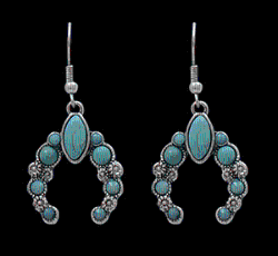 SIL &TQ SQUASH BLOSSOM EARRING