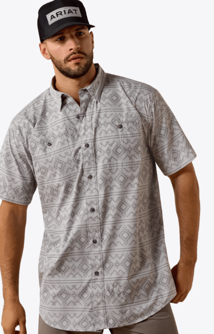 MNS Printed 360 Airflow Classic Fit Shirt