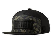Ariat Mens Cap SnapBack Stroke Camo Black