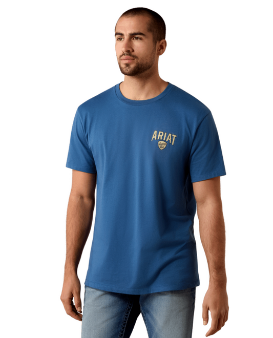 MNS Ariat Lone Longhorn T-Shirt