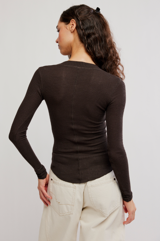 GOING PLACES CARDI-Deep Fudge