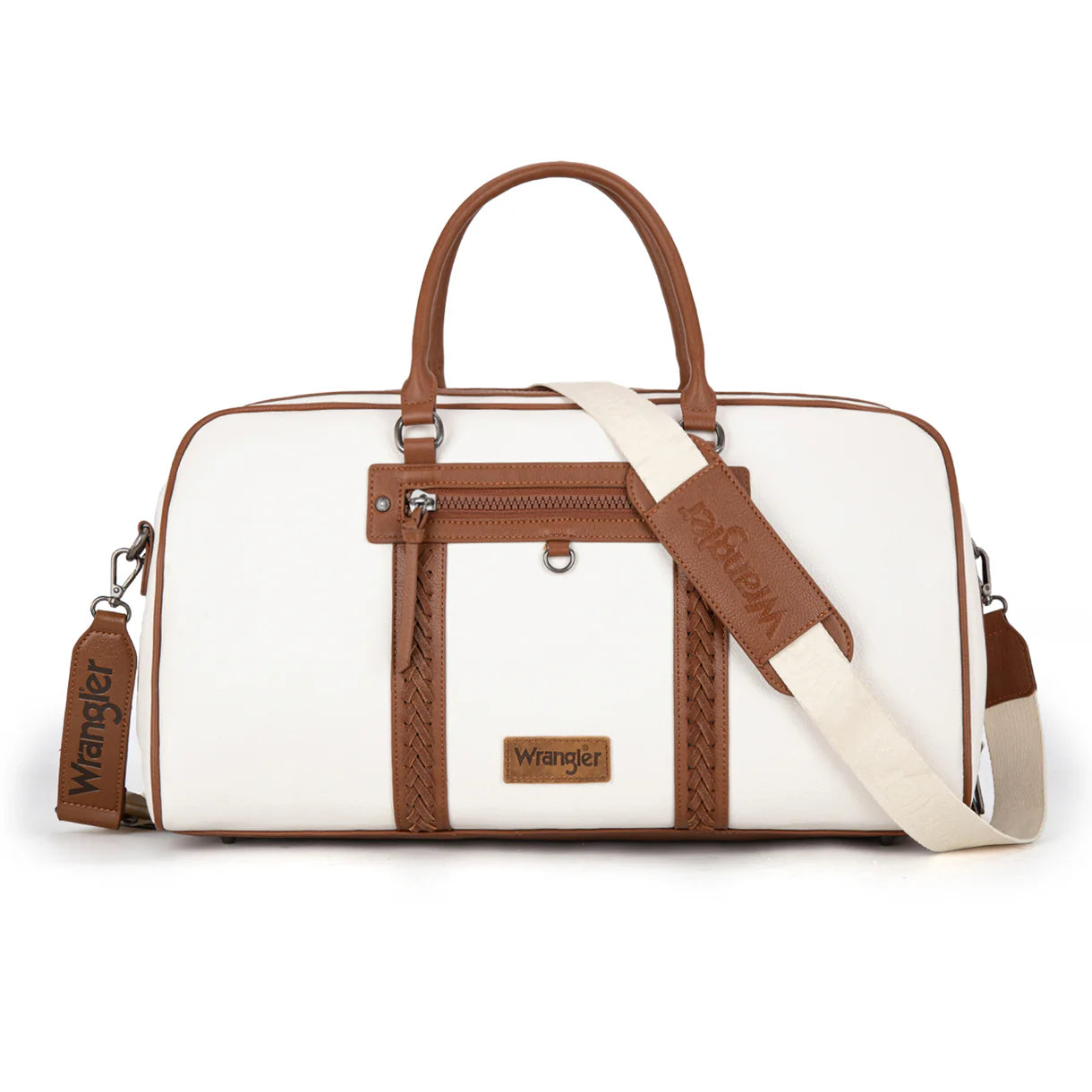 WG185-5110 Wrangler Whipstitch Collection Duffle Bag -Beige