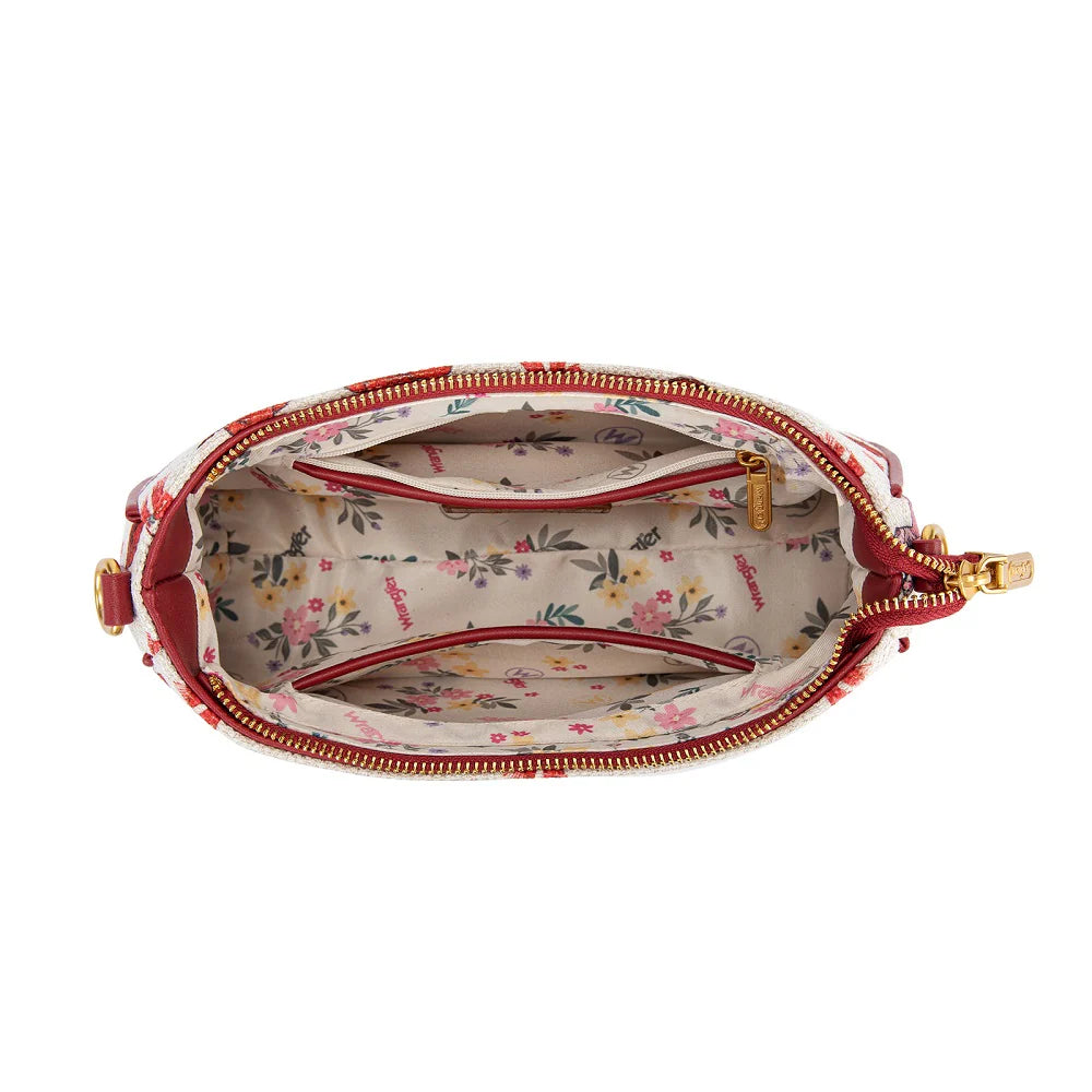 Wrangler Western Print Cowgirl Shoulder Bag - Pink