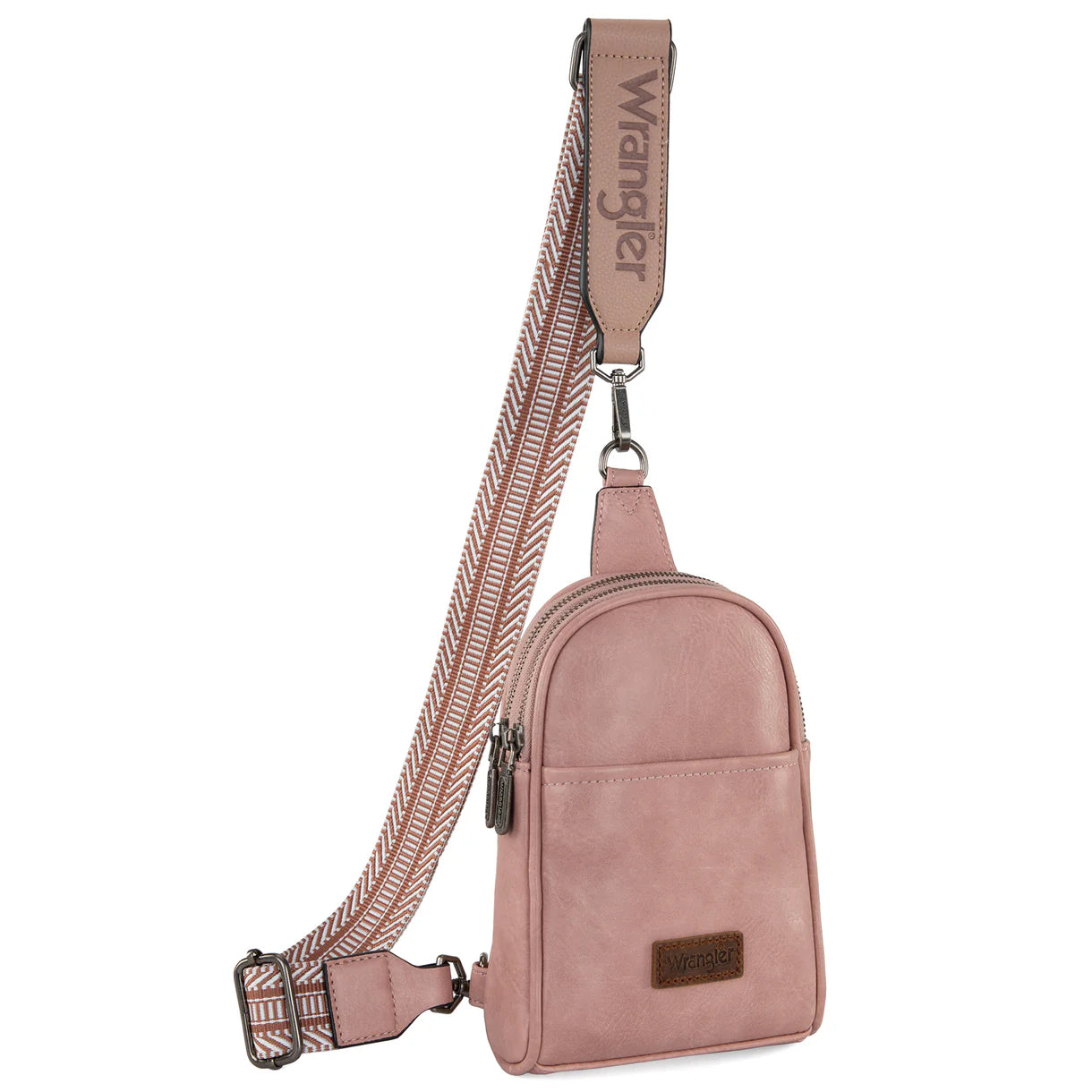 WG87-324 Wrangler Sling Bag/Crossbody/Chest Bag - Pink