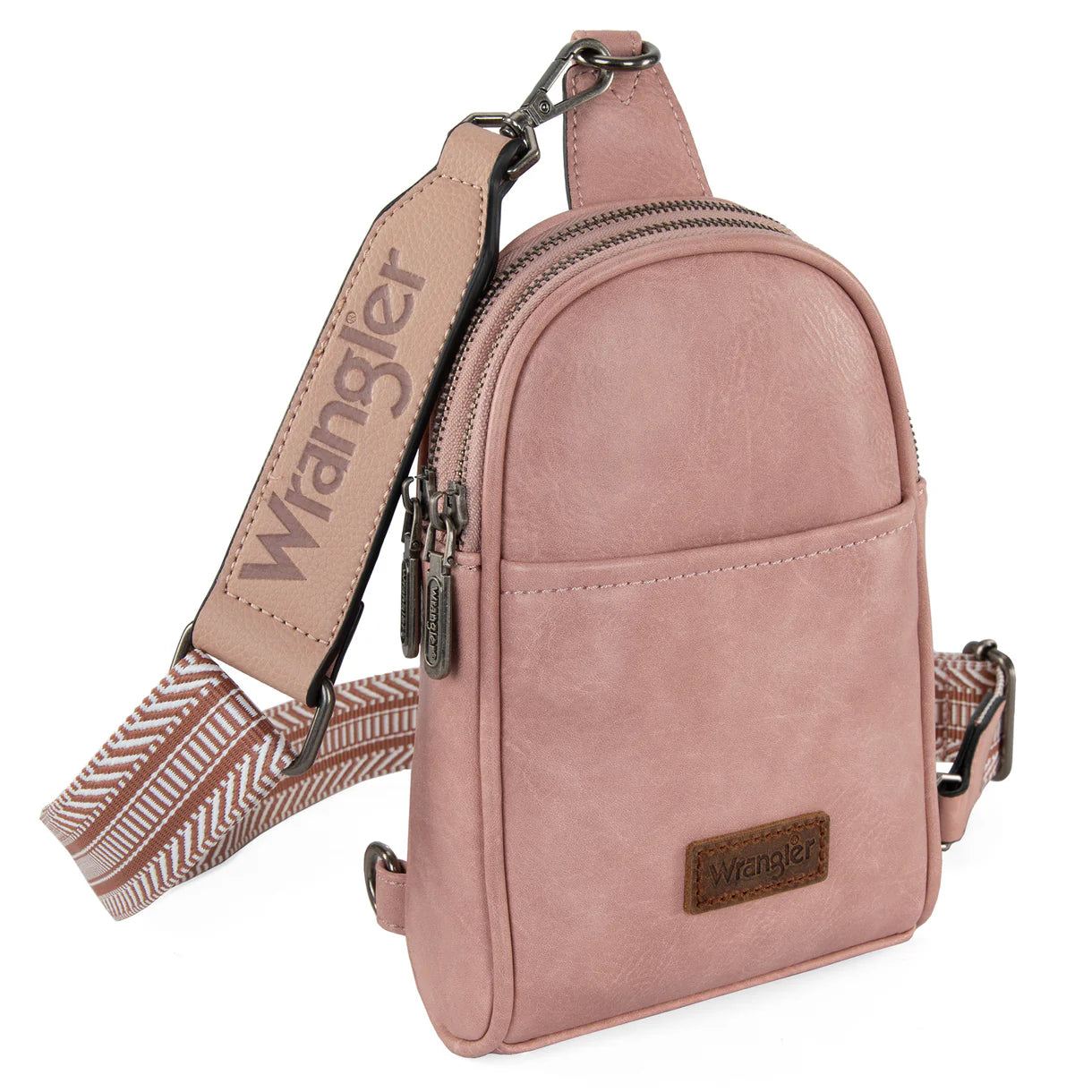 WG87-324 Wrangler Sling Bag/Crossbody/Chest Bag - Pink