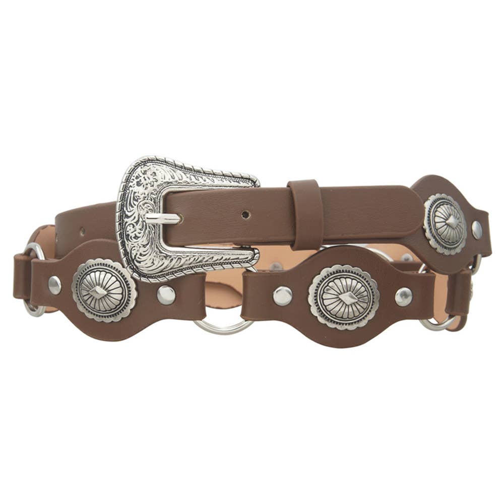 SOUTH WESTERN CONCHO LINK WESTERN BELT, IW 18006ASL