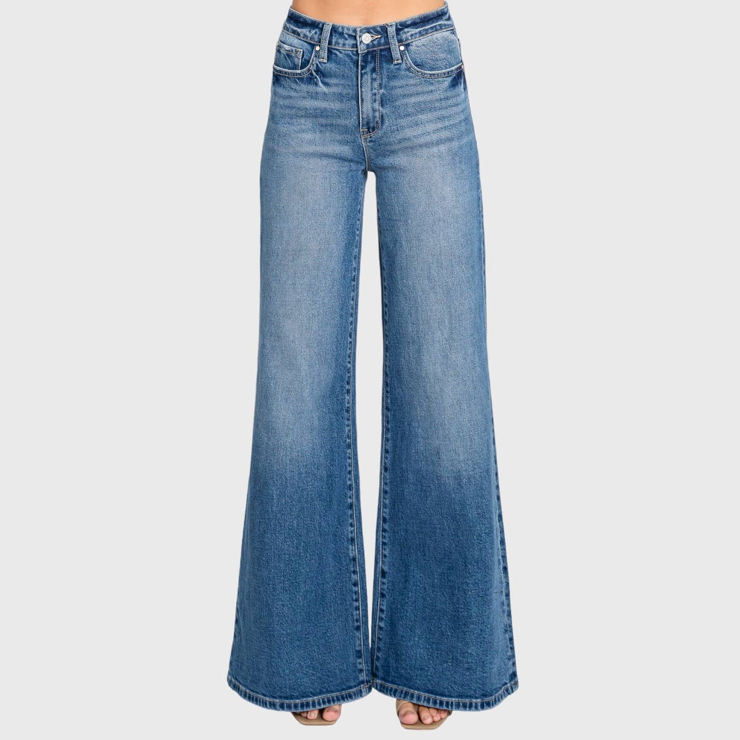 P1081F-MD SUPER SOFT TOUCH HIGH RISE COMFORT WIDE FLARE