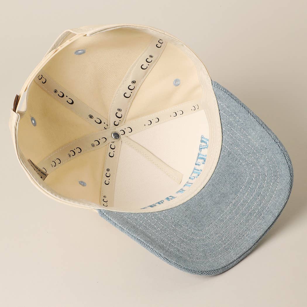 YEEHAW Two-Tone Embroidered Trucker Hat