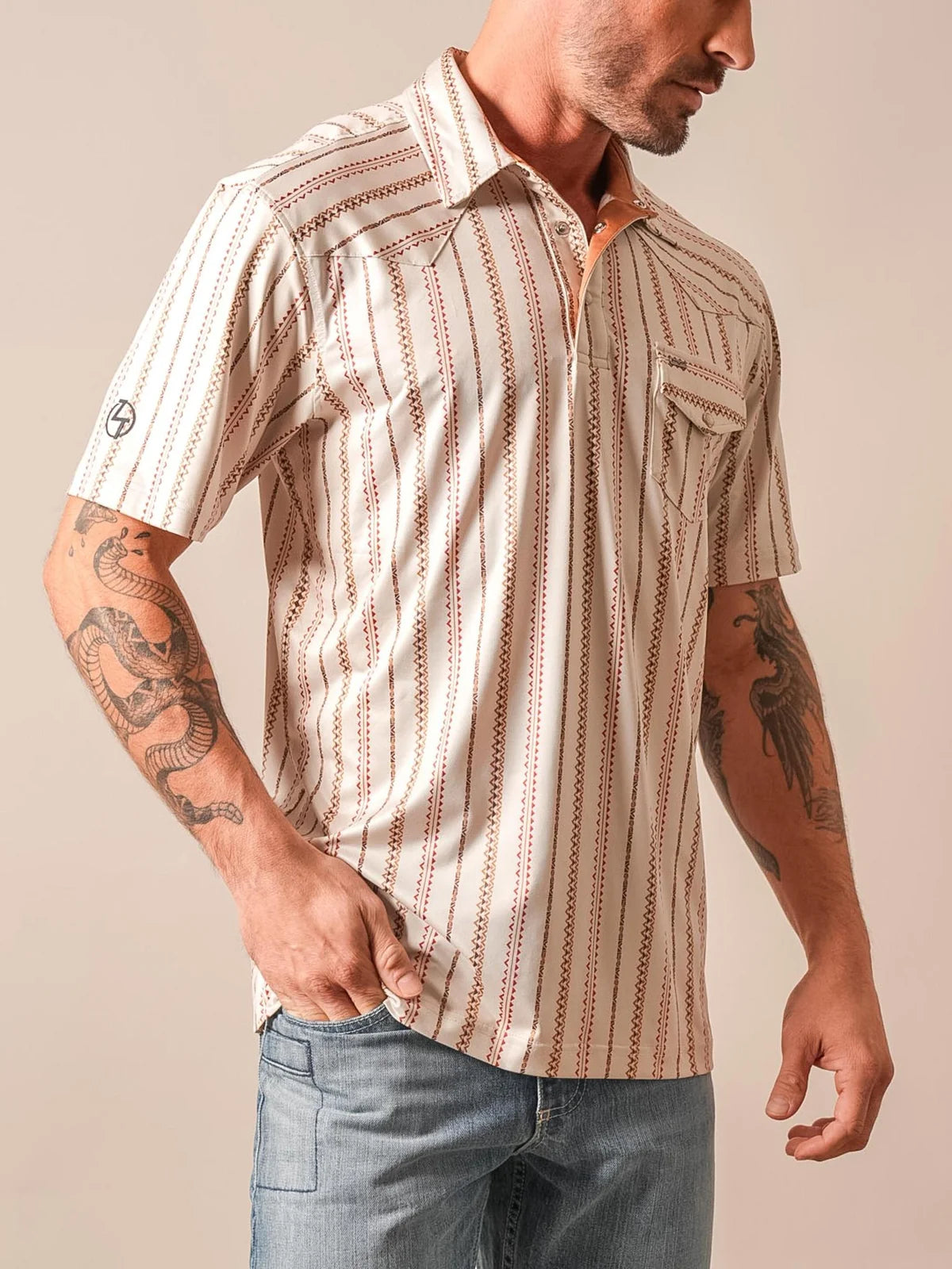 Kimes Men's ZT Z-Stripe Natural