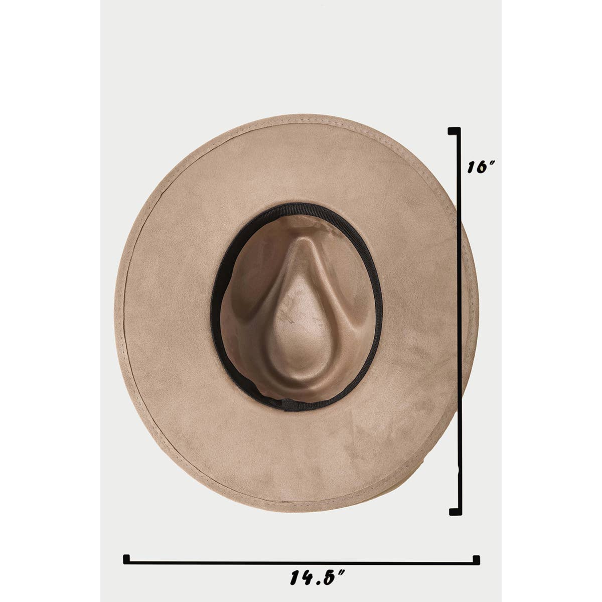 Wide Brim Fedora Fashion Hat