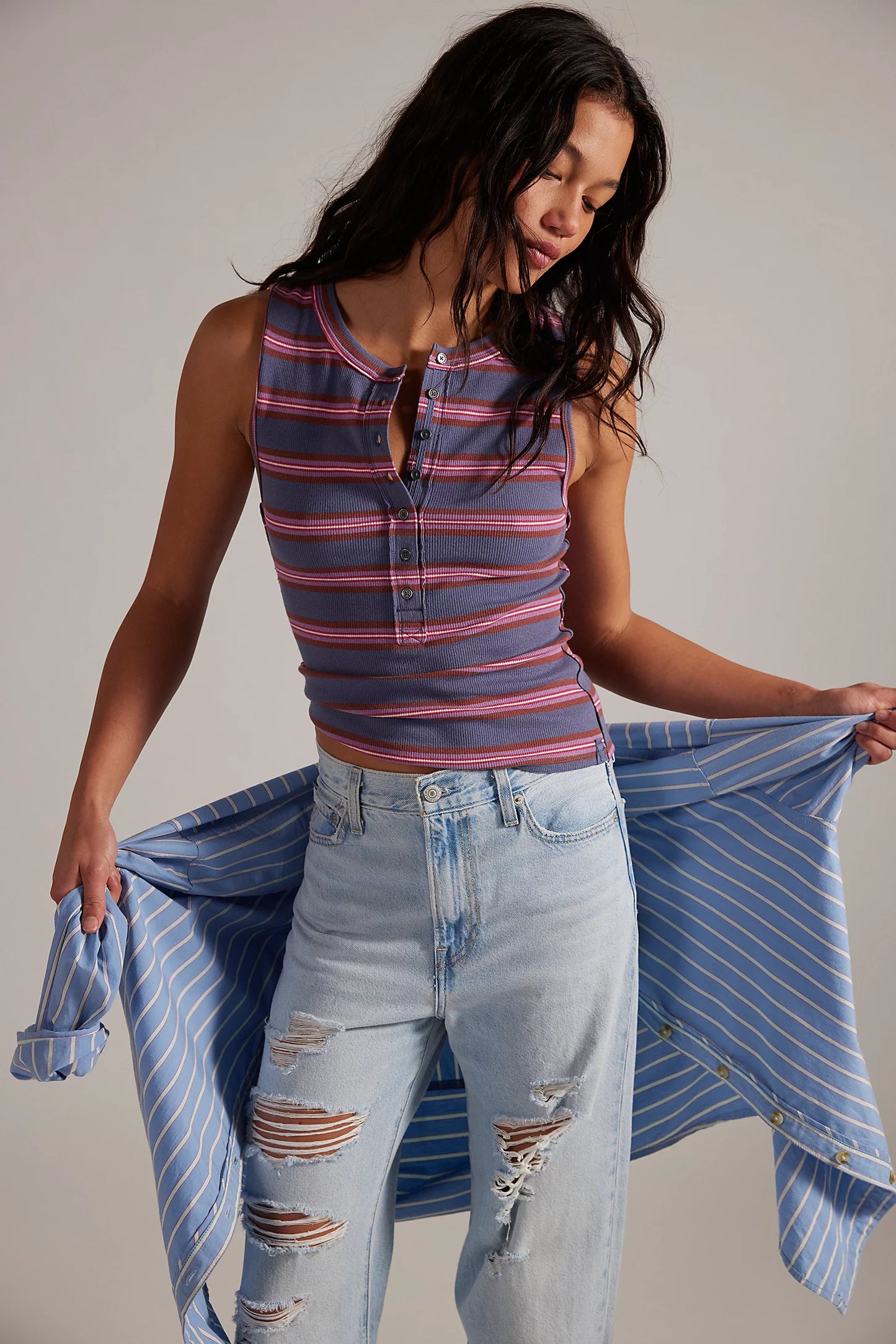 Jamie Henley Striped Tank Top