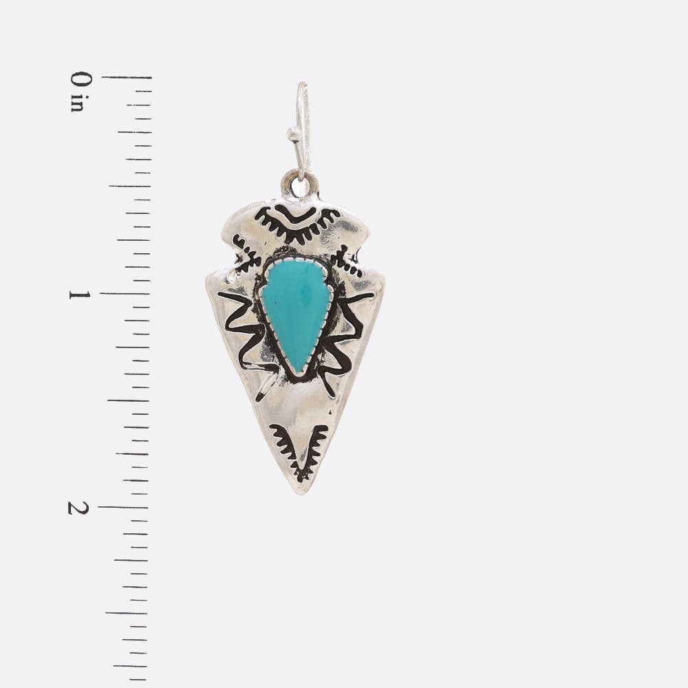 WESTERN STYLE ARROW SHAPE DANGLE EARRING, QE 7887