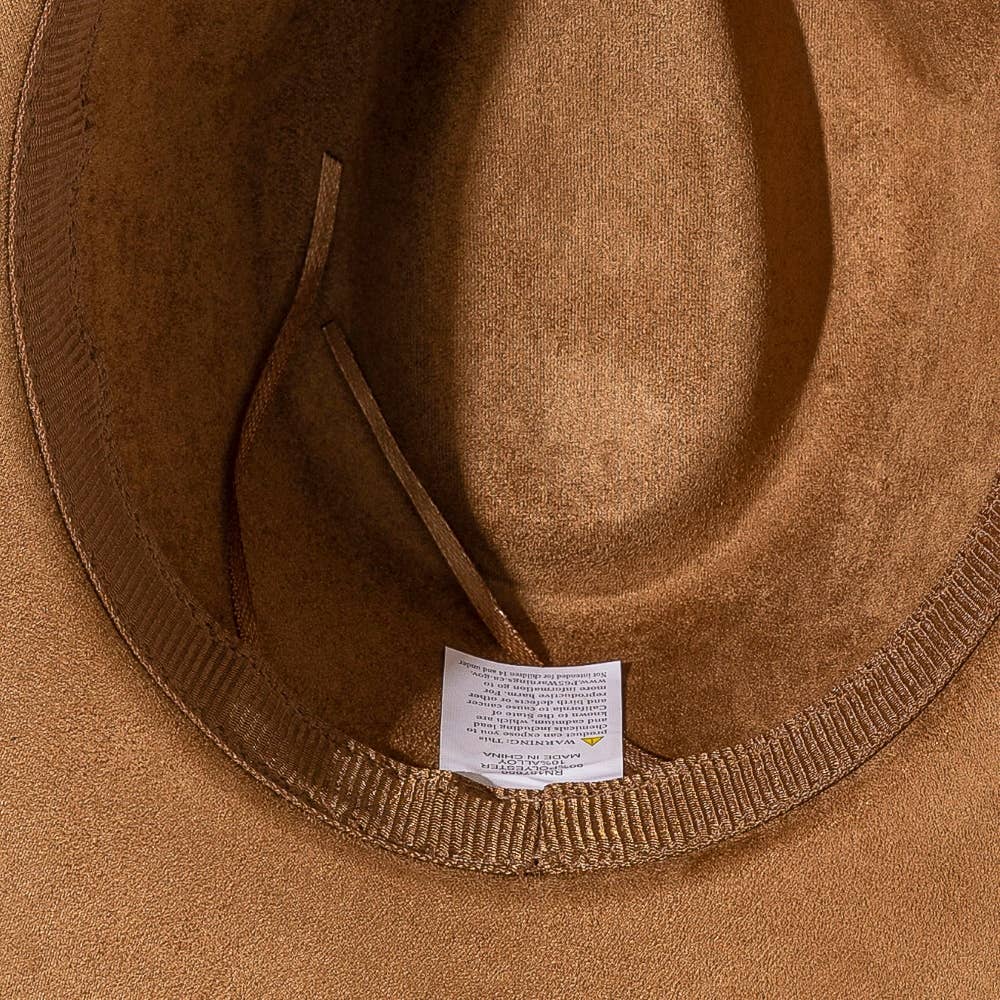 Studded Western Bull Head Strap Cowboy Hat
