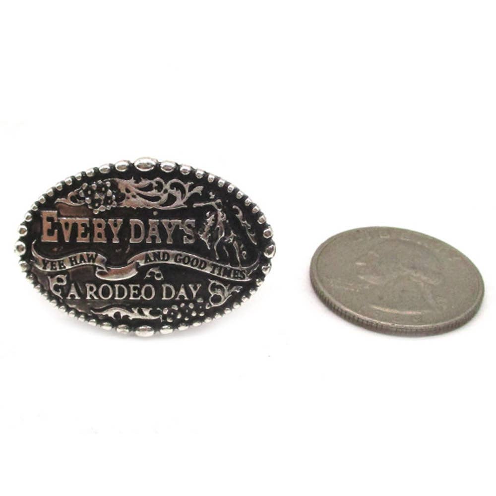 WESTERN EVERYDAY RODEO BELT RING, SR 0772