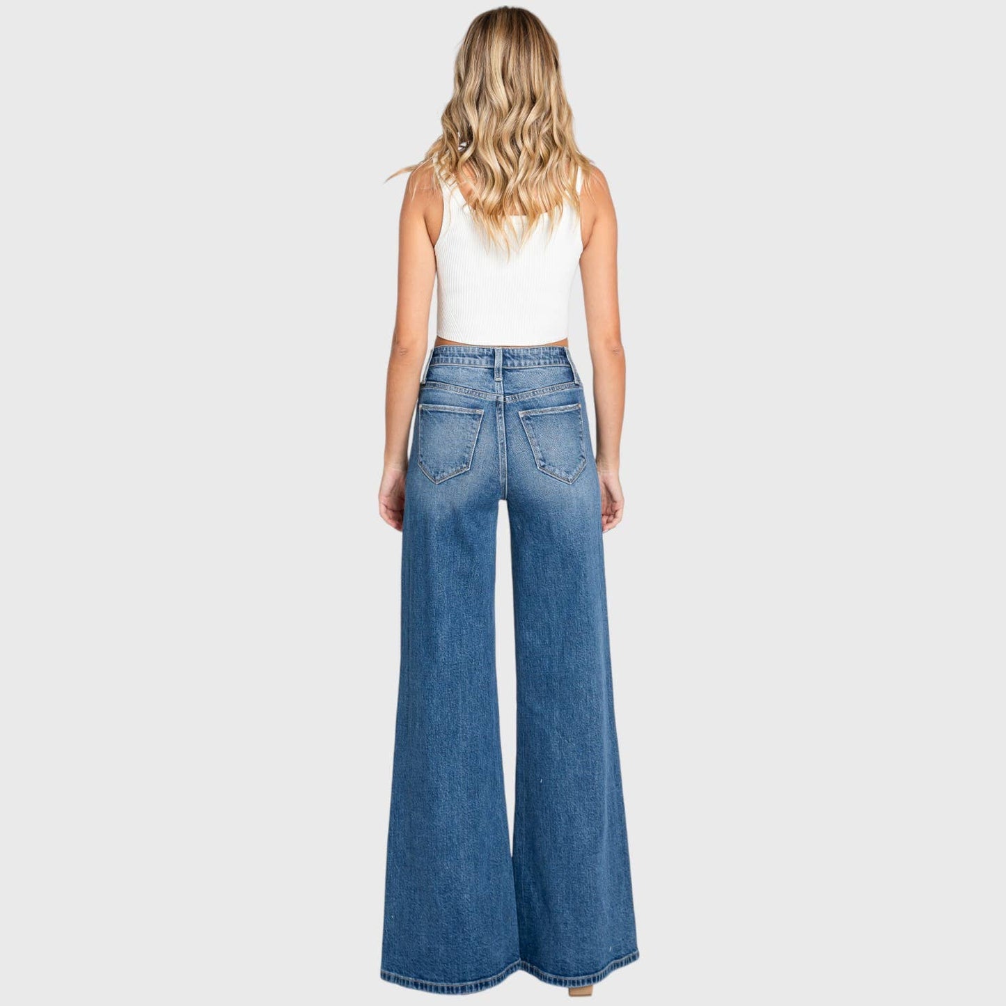 P1081F-MD SUPER SOFT TOUCH HIGH RISE COMFORT WIDE FLARE