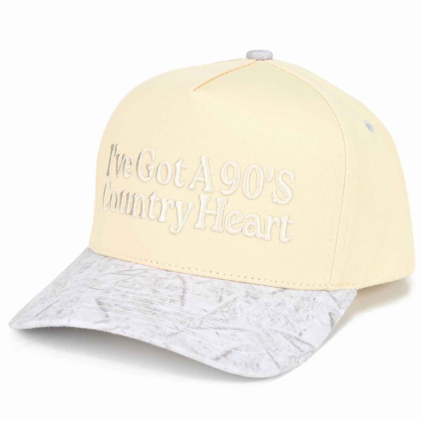C.C I'VE GOT A 90'S COUNTRY HEART Two Tone Trucker Hat
