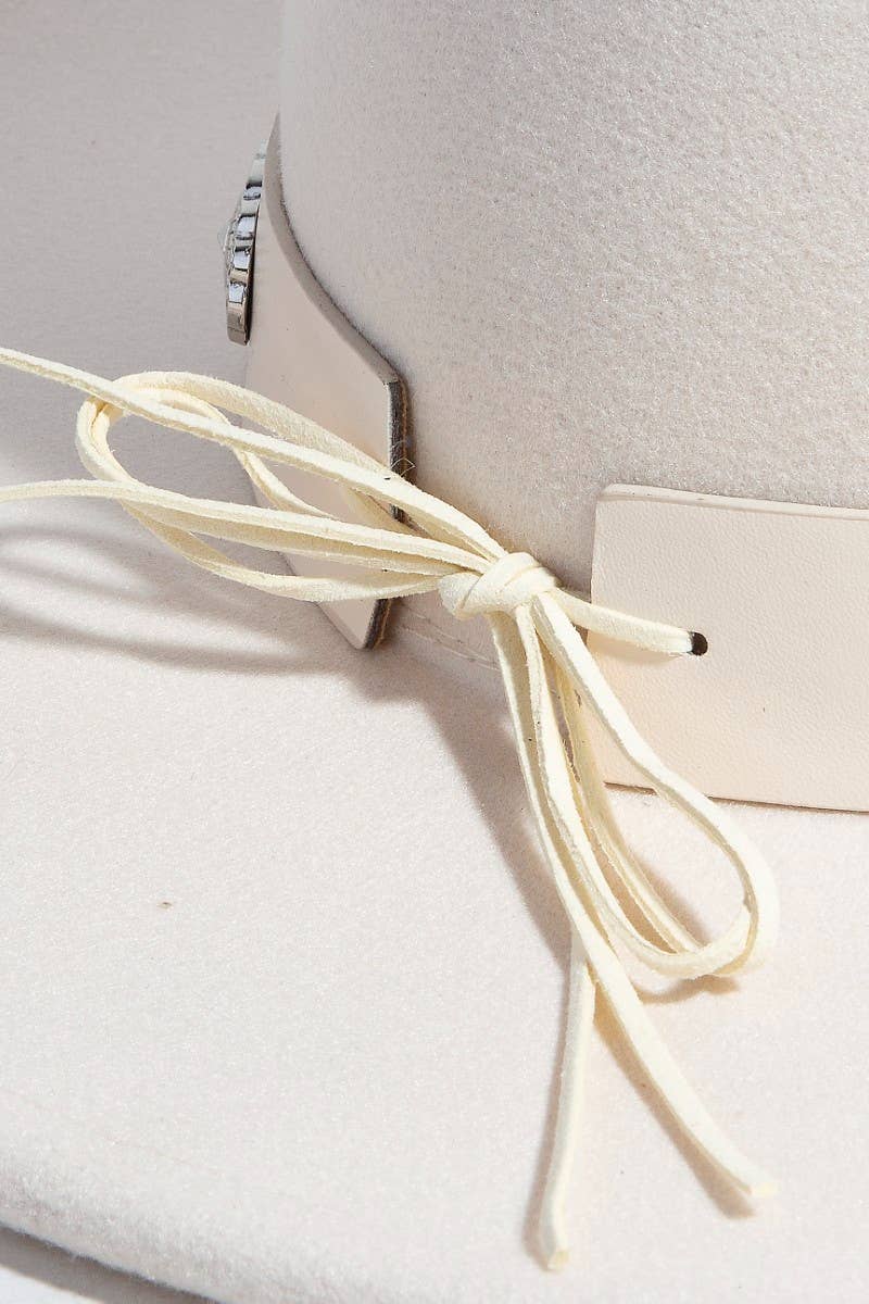 Boho Disc Strap Western Cowboy Hat