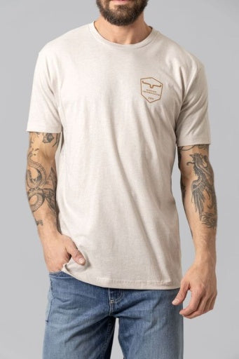 SHIELDED TRUCKER-SHIRT-SAND